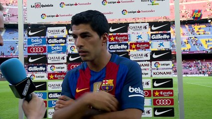 Reacciones de los jugadores ante un gran debut en Liga