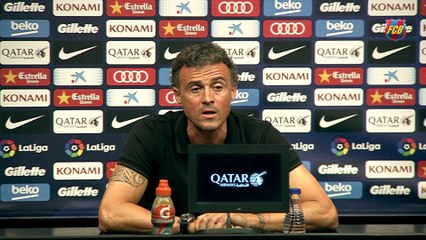 Luis Enrique: “Hemos sido valientes y muy efectivos"