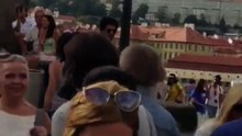 #SRK on the sets for #ImtiazAli next [Ring named maybe] in Prague