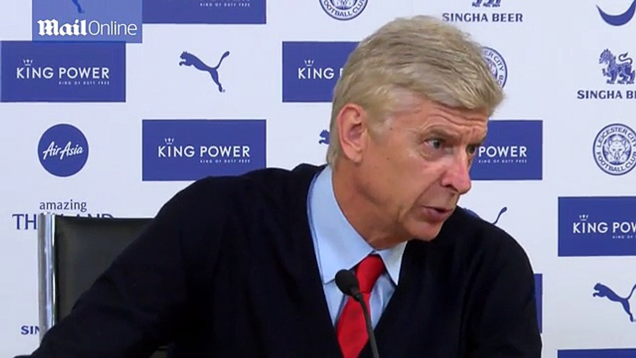Leicester 0-0 Arsenal - Arsene Wenger accuses press of not caring about performance