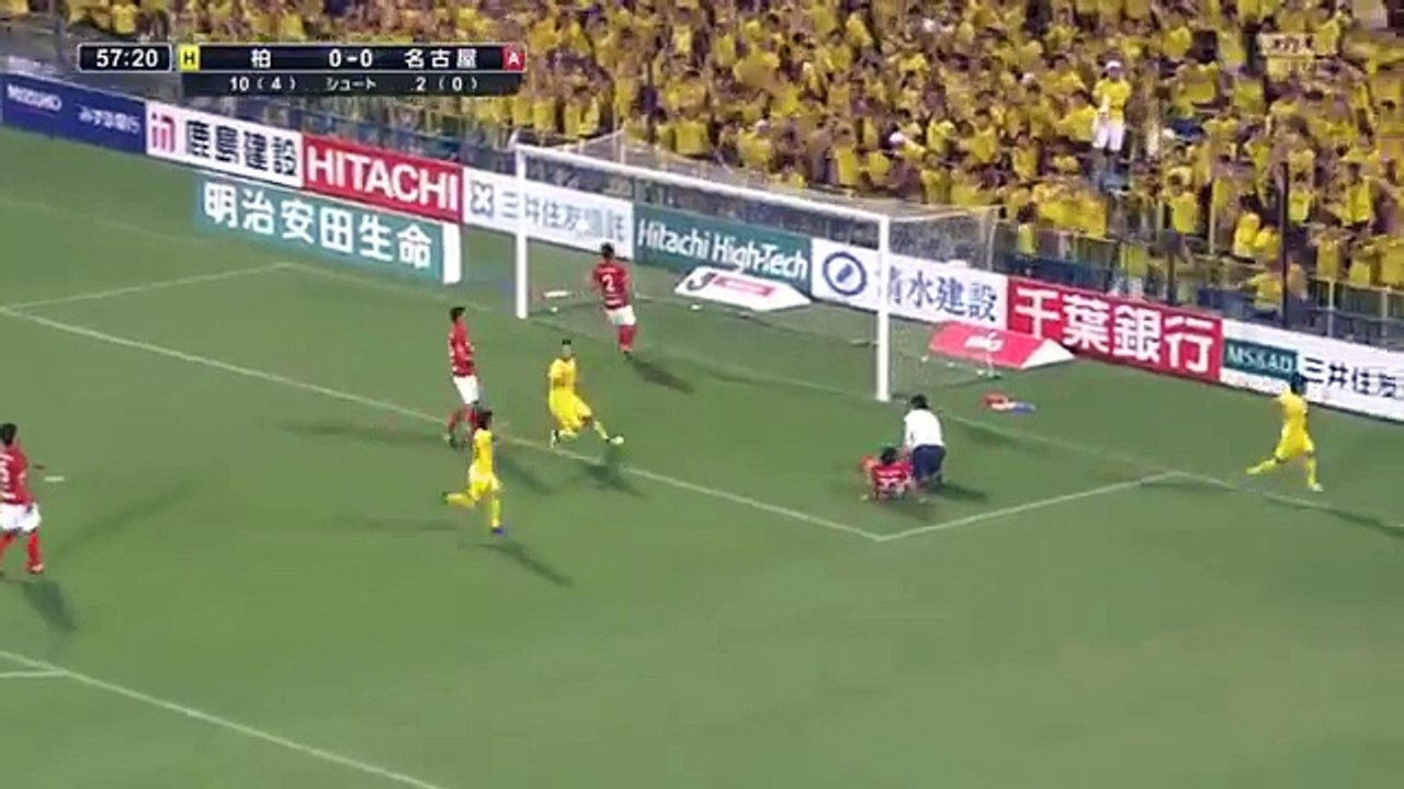 Kashiwa 1:0 Nagoya (20 August 2016 J League)