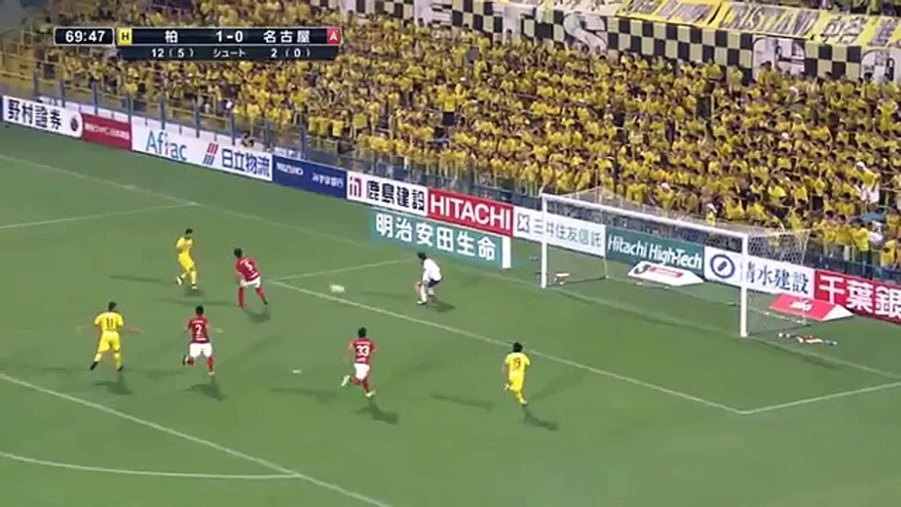 Kashiwa 2:0 Nagoya (20 August 2016 J League)