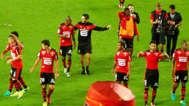 20/08/16 : SRFC-ASNL : le clapping de victoire