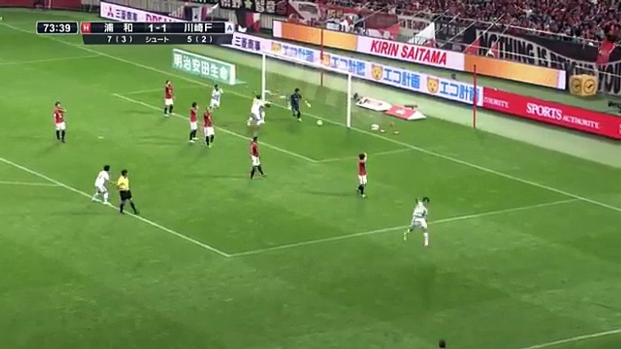 Urawa 2:1 Kawasaki (20 August 2016 J League)