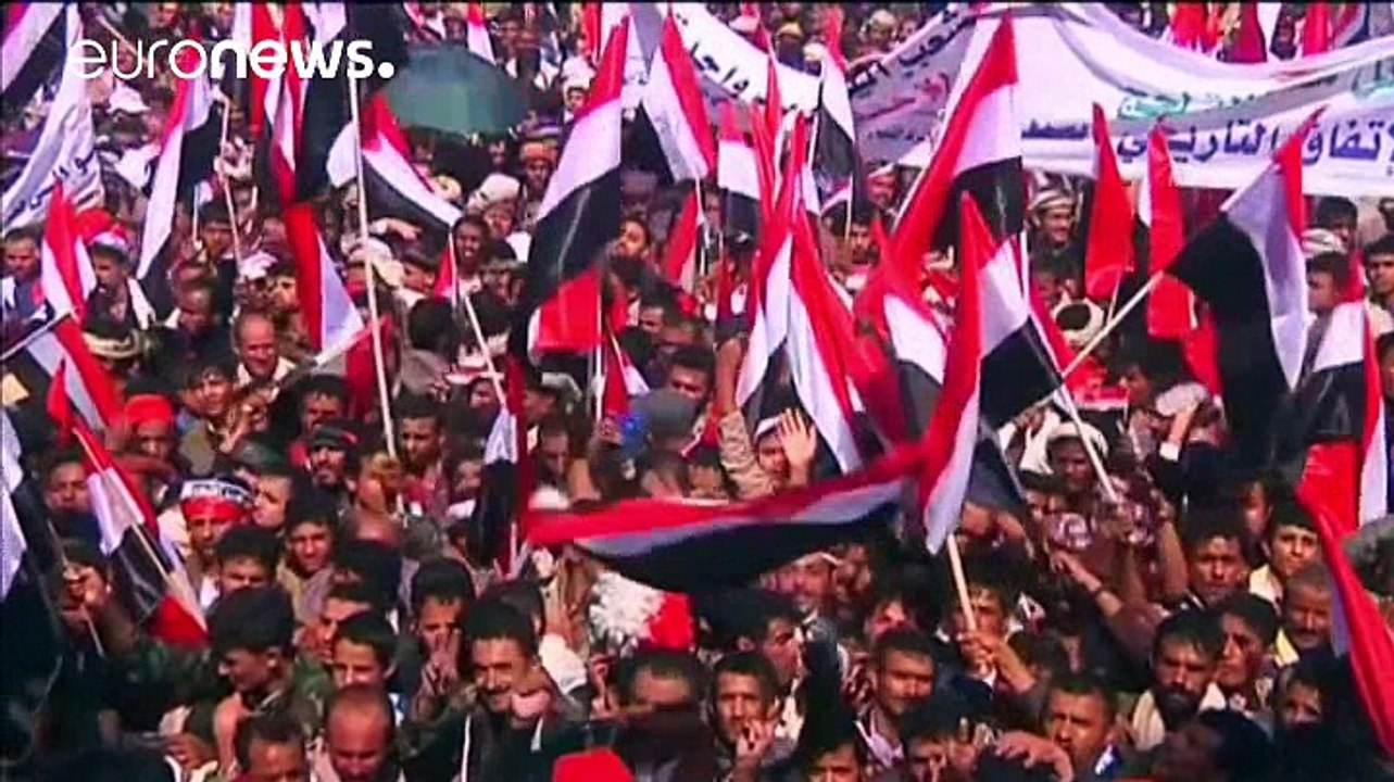 Yémen : manifestation monstre pour soutenir les rebelles et l'ex-président Saleh