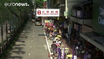 Гонконг: акция протеста сторонников 