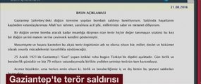 Başbakan Yardımcısı Mehmet Şimşek, Gaziantep'teki Düğünde Gerçekleştirilen Terör Saldırısıyla...