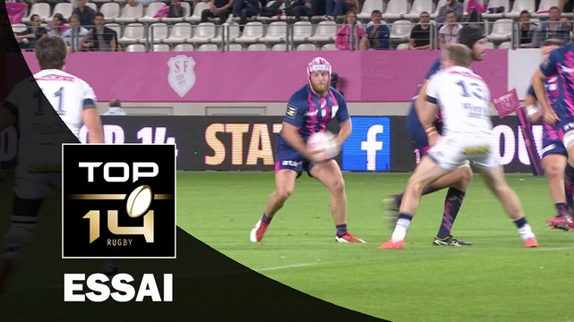 TOP 14 ‐ Essai Rémi BONFILS (SFP) – Paris‐Grenoble – J1 – Saison 2016/2017
