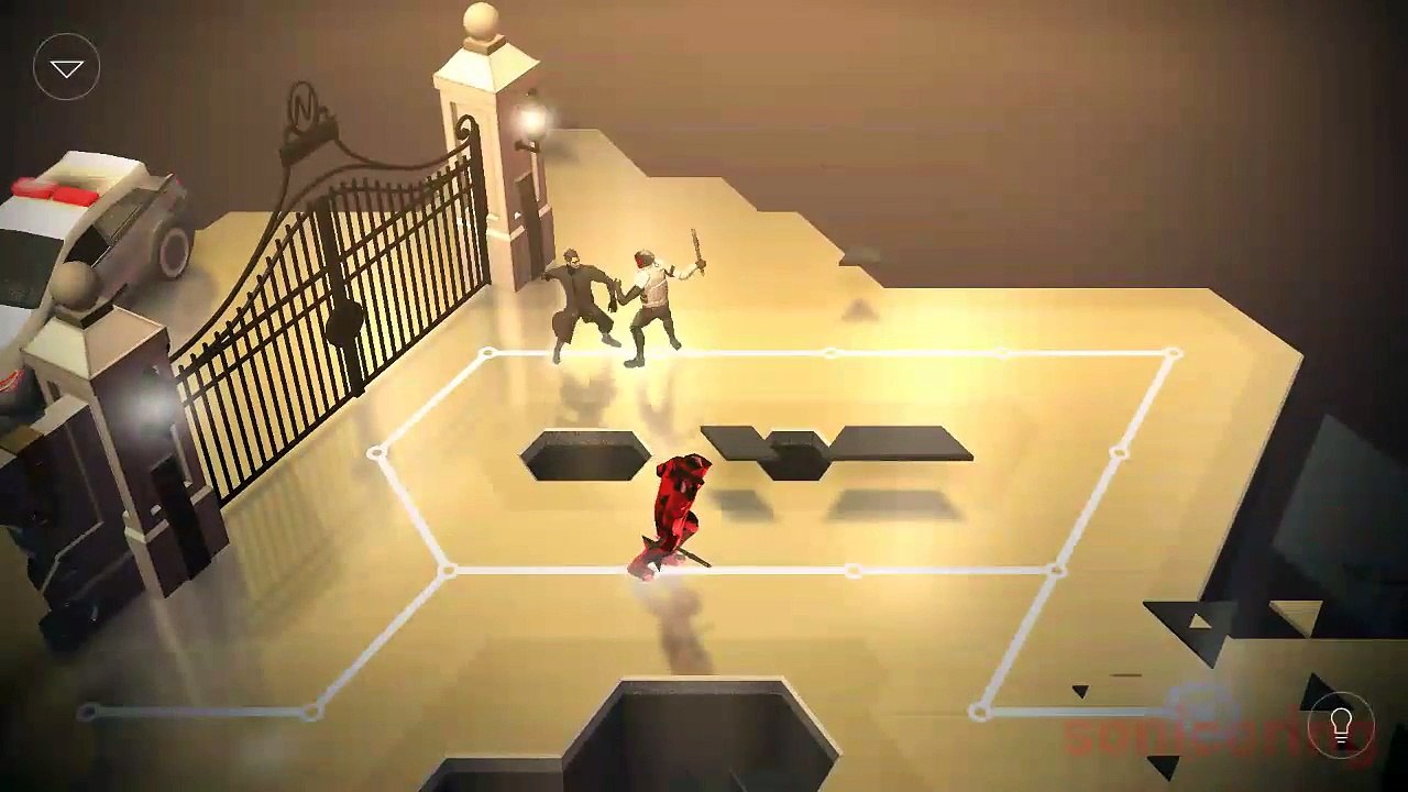 Deus Ex GO iOS - Android Gameplay