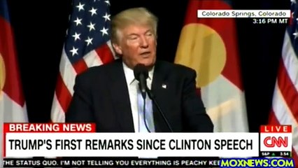 Donald Trump 'CNN! You Know They Call It The CLINTON NEWS NETWORK!'_37