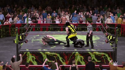 WWE 2K16 venom v scorpion v bane