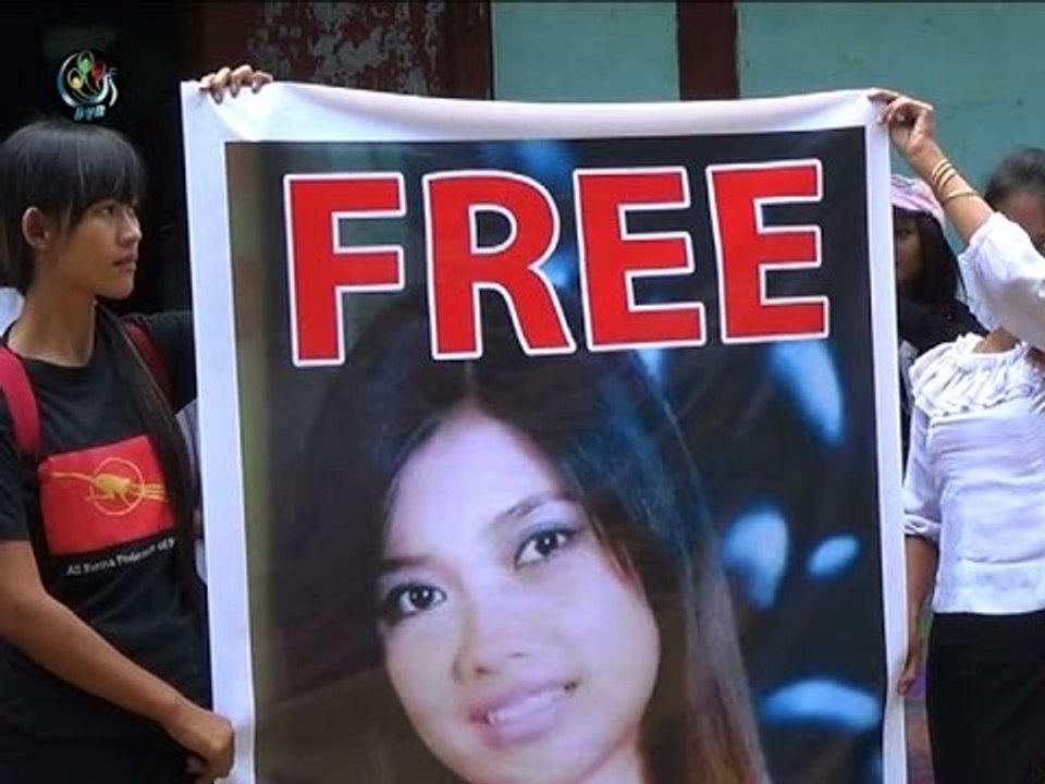 Keep fighting, jailed student tells Latpadaung protestors