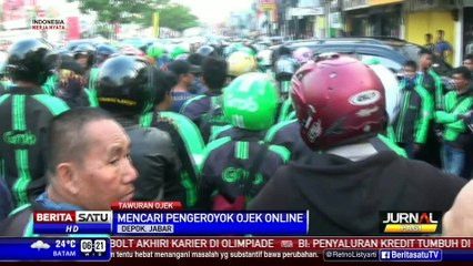 Ojek Online Vs Ojek Pangkalan Terjadi di Depok