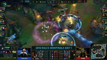 Recap, Highlights and Sounds of the Game - Splyce vs H2K Semi Finals of EU LCS Summer 2016