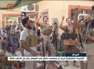 تقديرات إستخبارية: مسلّحو داعش في الموصل أجانب فقط