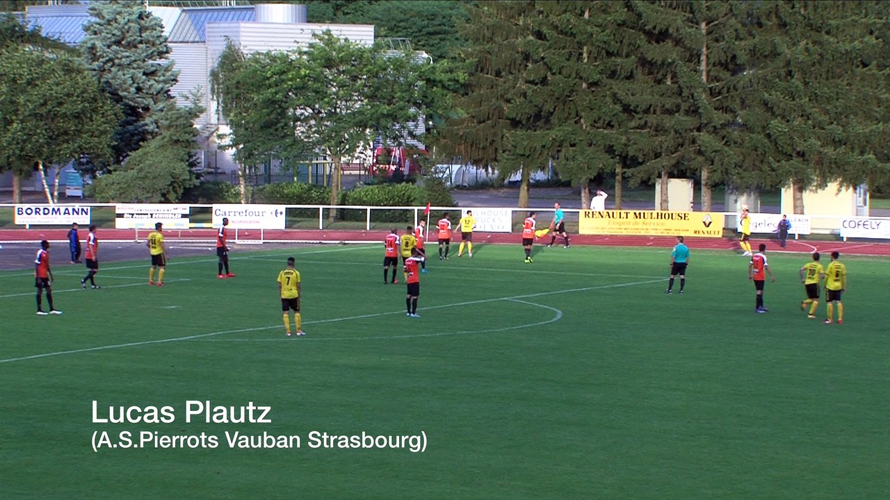 Geste technique : le but de Lucas Plautz