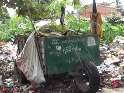 Rangoon residents left in filth as waste collection system fails