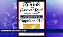 EBOOK ONLINE  Think and Grow Rich Complete and Unabridged  FREE BOOOK ONLINE