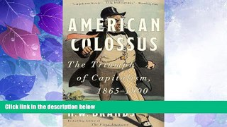 Big Deals  American Colossus: The Triumph of Capitalism, 1865-1900  Free Full Read Most Wanted