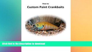 GET PDF  How to Custom Paint Crankbaits  BOOK ONLINE