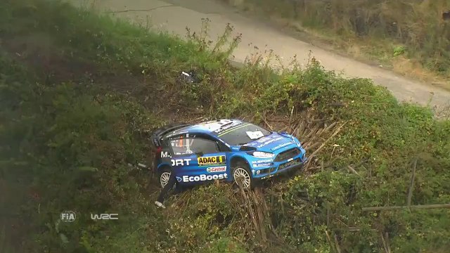Wrc Germany 2016 Day 1 Paddon Spins and Camilli Crashes