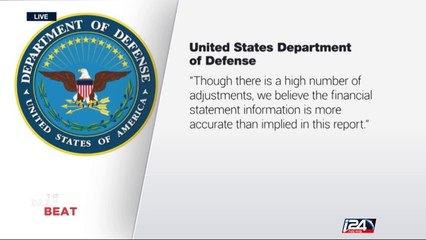 U.S. economy : Defense Department in $6.5 TN accounting irregularities