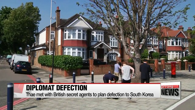 N. Korean diplomat met with British secret agents to plan defect to S. Korea