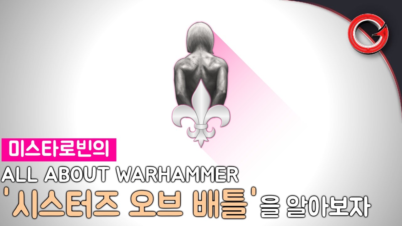 [미스타로빈] 워해머 40k "시스터즈 오브 배틀"의 모든 것 ... (워해머 종족...