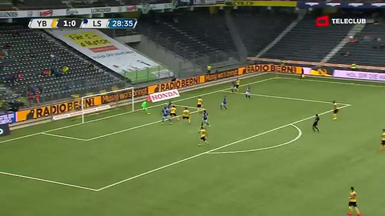 Young Boys Bern 2:0 Lausanne (Swiss Super League 5. Runde 2016/2017 20.August 2016)