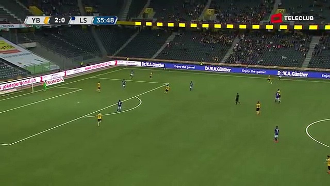 Young Boys Bern 3:0 Lausanne (Swiss Super League 5. Runde 2016/2017 20.August 2016)