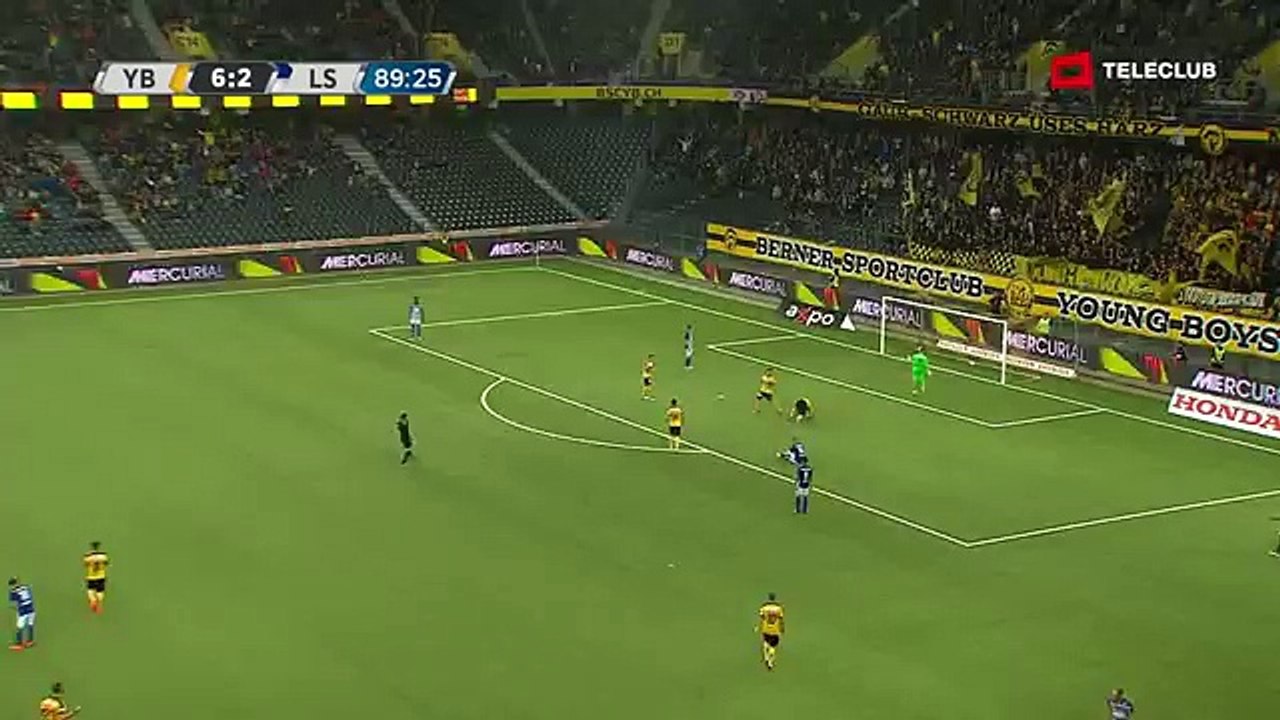 Young Boys Bern 7:2 Lausanne (Swiss Super League 5. Runde 2016/2017 20.August 2016)