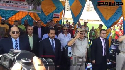 انطلاق فعاليات الموجة الثانية من حملة " حلوة يا بلدي" بمشاركة القوات المسلحة بالدقهلية