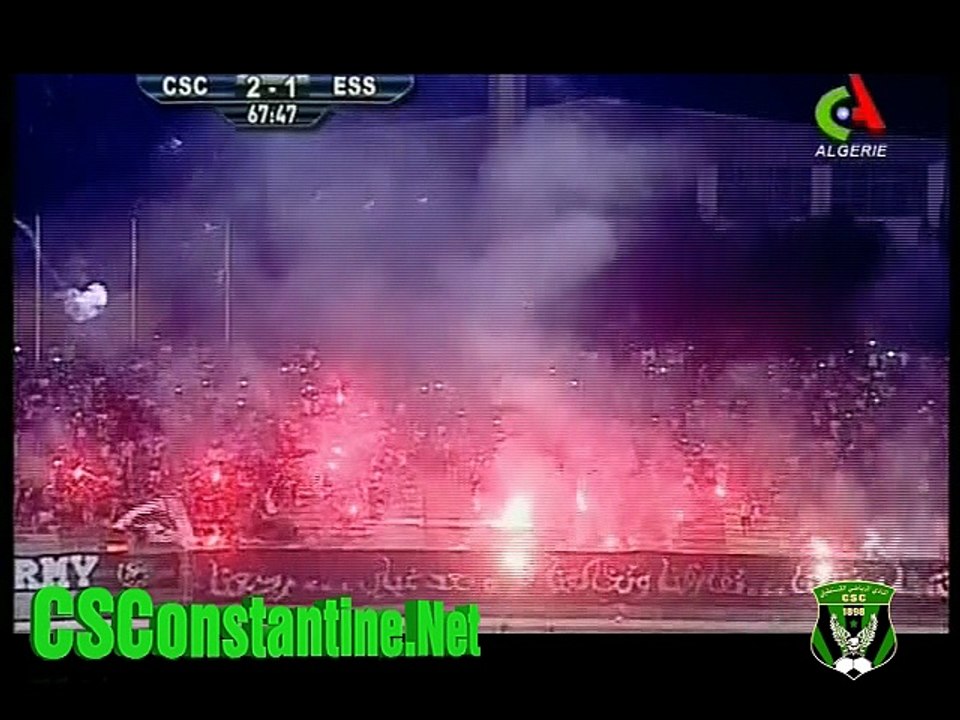 CSC 2 - ESS 2 : Craquage, fête, et fairplay des supporters Constantinois