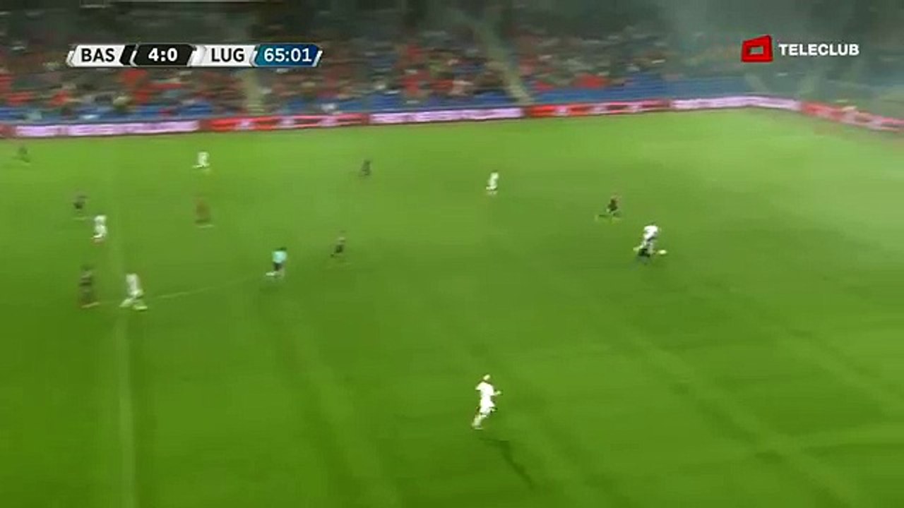 FC Basel 4:1 FC Lugano (Swiss Super League 5. Runde 2016/2017 20.August 2016)