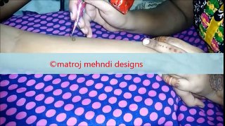 sytlish unique easy floral mehndi henna designs for hands-matroj mehndi designs