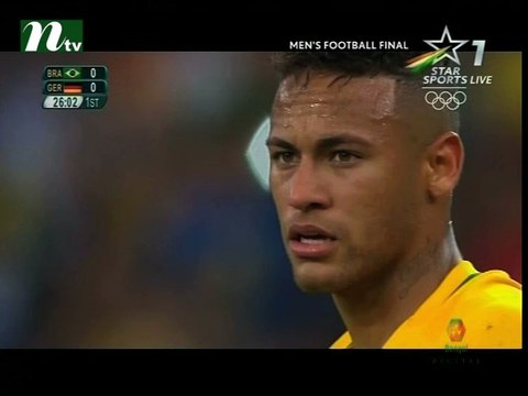 Brazil won gold medal in Olympic football at Rio de Janeiro in Brazil.