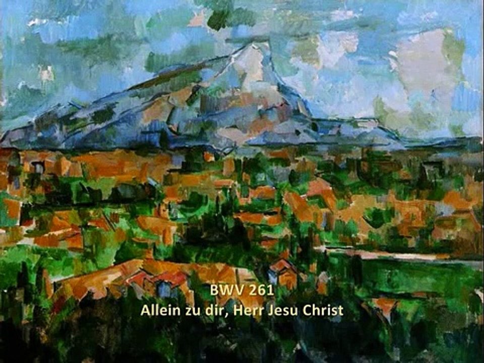 BWV 261 Allein zu dir, Herr Jesu Christ/Alone on thee, Lord Jesus Christ - chorale/hymn