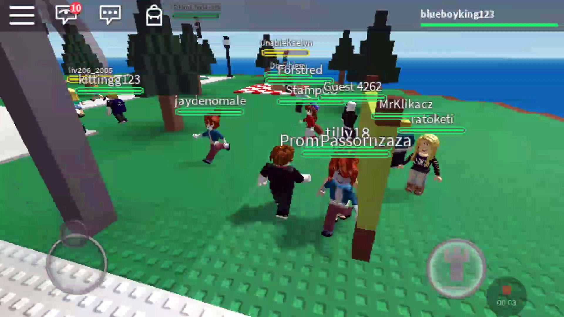 Playing Natraul Disaster On Roblox - 