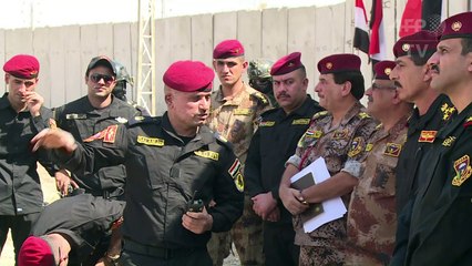 Iraq’s special forces train for Mosul operation