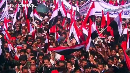 Йемен: массовый митинг сторонников мятежников в Сане