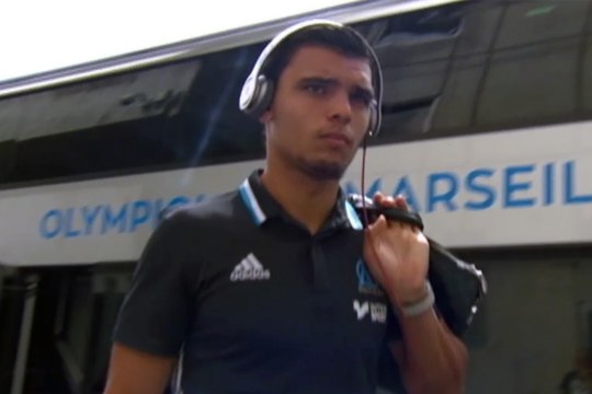 EAG-OM : l'arrivée du bus olympien au Roudourou