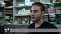 Hospital atende crianças feridas na Síria