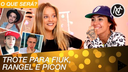 TROTE DA PINTURA CORPORAL COM LEO PICON, LUCAS RANGEL E FIUK