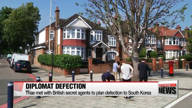N. Korean diplomat met with British secret agents to plan defect to S. Korea