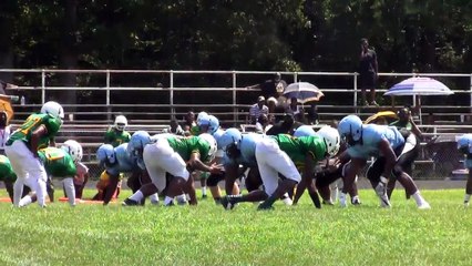 Eleanor Roosevelt visits Surrattsville for a preseason scrimmage