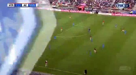 Patrick Joosten Goal HD - Utrecht 1-1 AZ Alkmaar - 21-08-2016