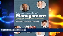 FREE DOWNLOAD  Fundamentals of Management: Essential Concepts and Applications (9th Edition)