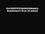 Opal 0900524119 Dyckhoff Badteppich Deckelbezug 47 x 50 cm 119 anthrazit