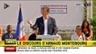 Arnaud Montebourg annonce qu'il est candidat à la Présidentielle