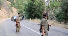 PKK'lı Teröristler, Nusaybin'de Yol Kesti